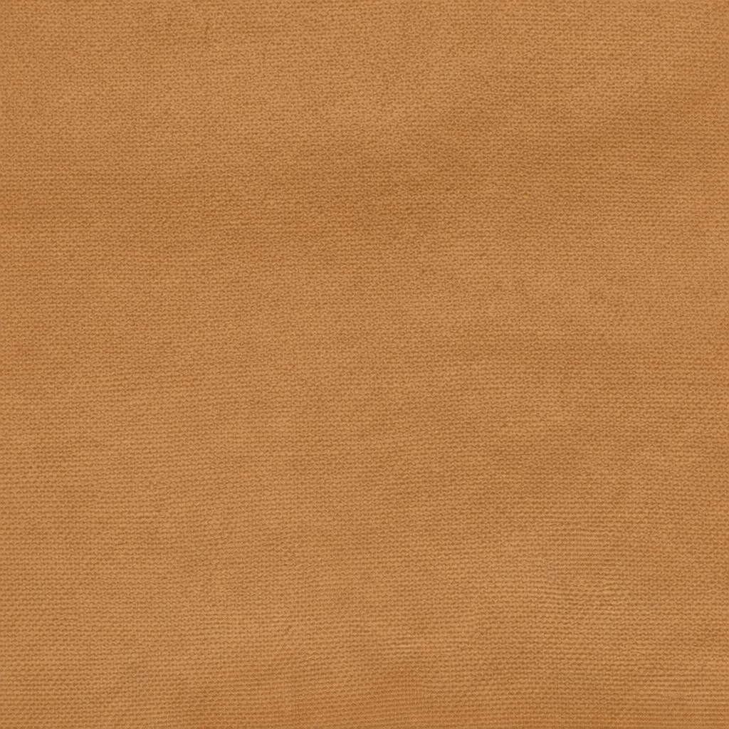 kleurstaal van brandwerend Flanel 300 cm leembruin (6596) baal 60m voor events, theater en beurzen