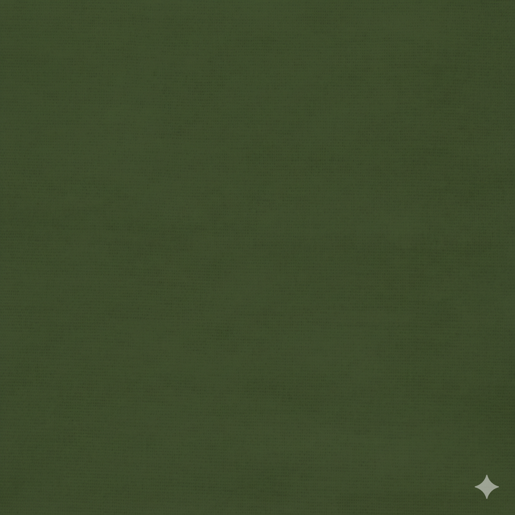 kleurstaal van brandwerend Flanel 260 cm legergroen (6700) rol 50m voor events, theater en beurzen