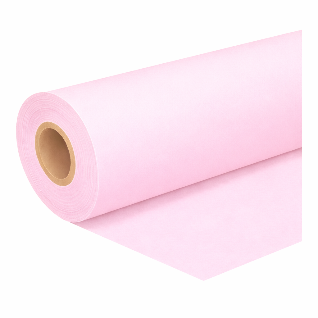 brandwerend Flanel 260 cm lichtrose (4414) rol 50m voor events, theater en beurzen