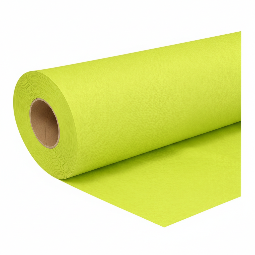 ECO flanel 260 cm · lime (6150) · rol 50m