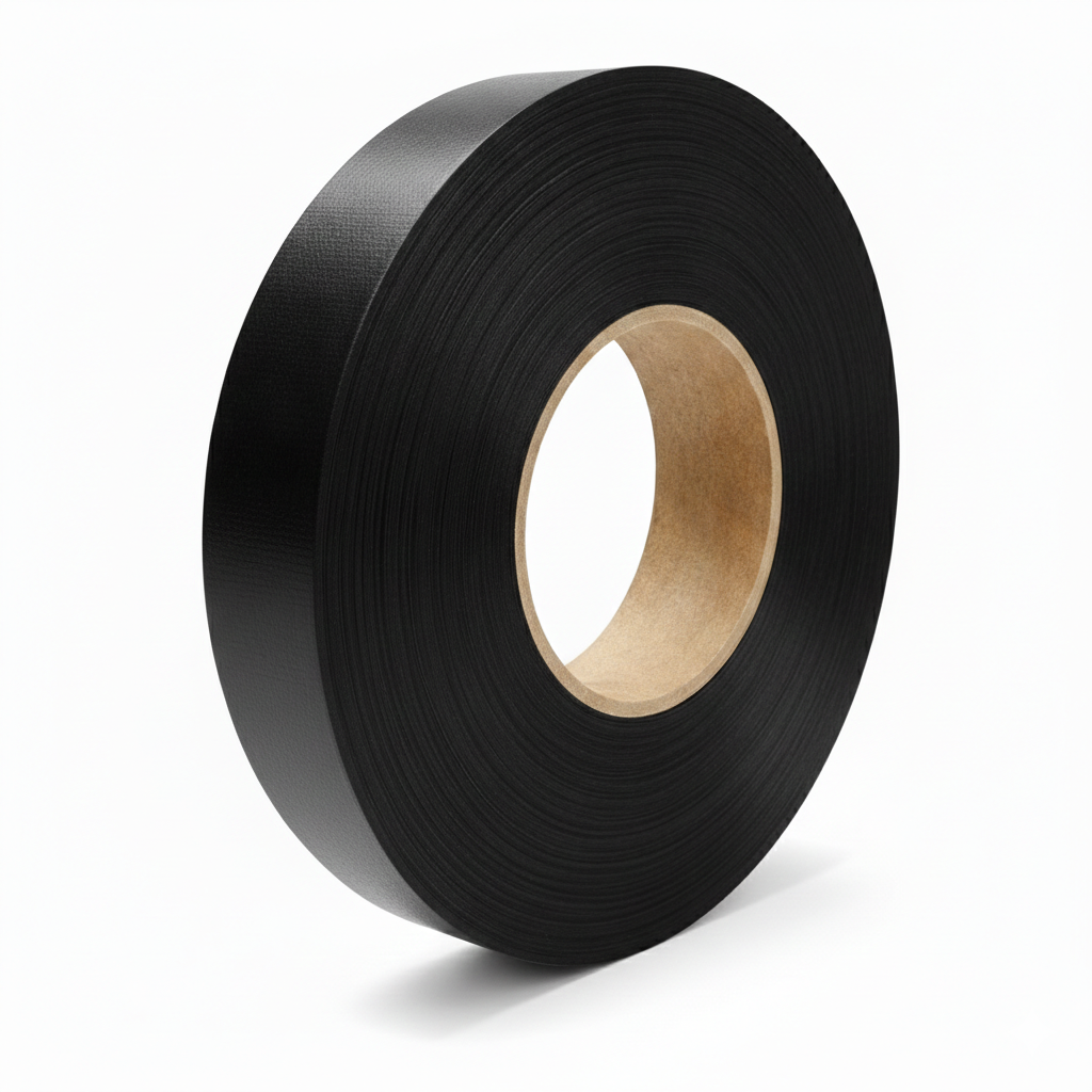 48x MegaTape MCT 300 · Gaffa tape · 19 mm · zwart · rol 50m