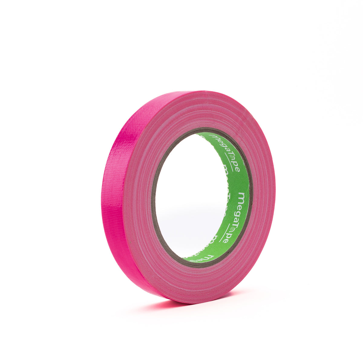 MegaTape UT70 fluor gaffa tape 25 m op rol 19 mm rose voor events, theater en beurzen