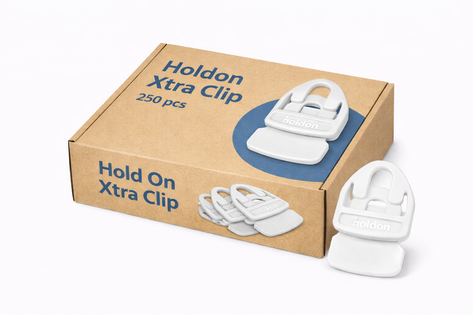 250x  Holdon® XTRA Clip · wit